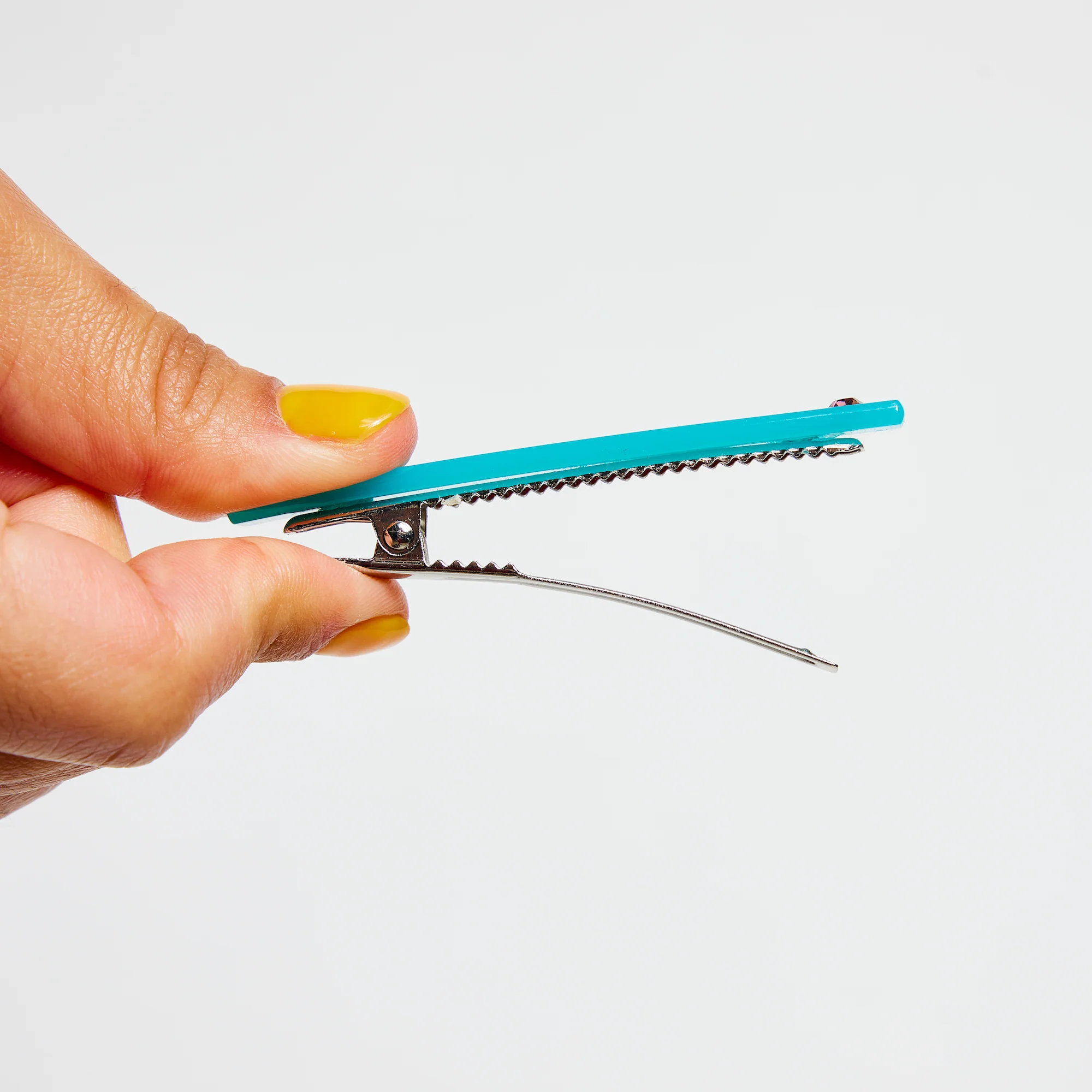 Allie Clips in Turquoise + Lilac - Image 3