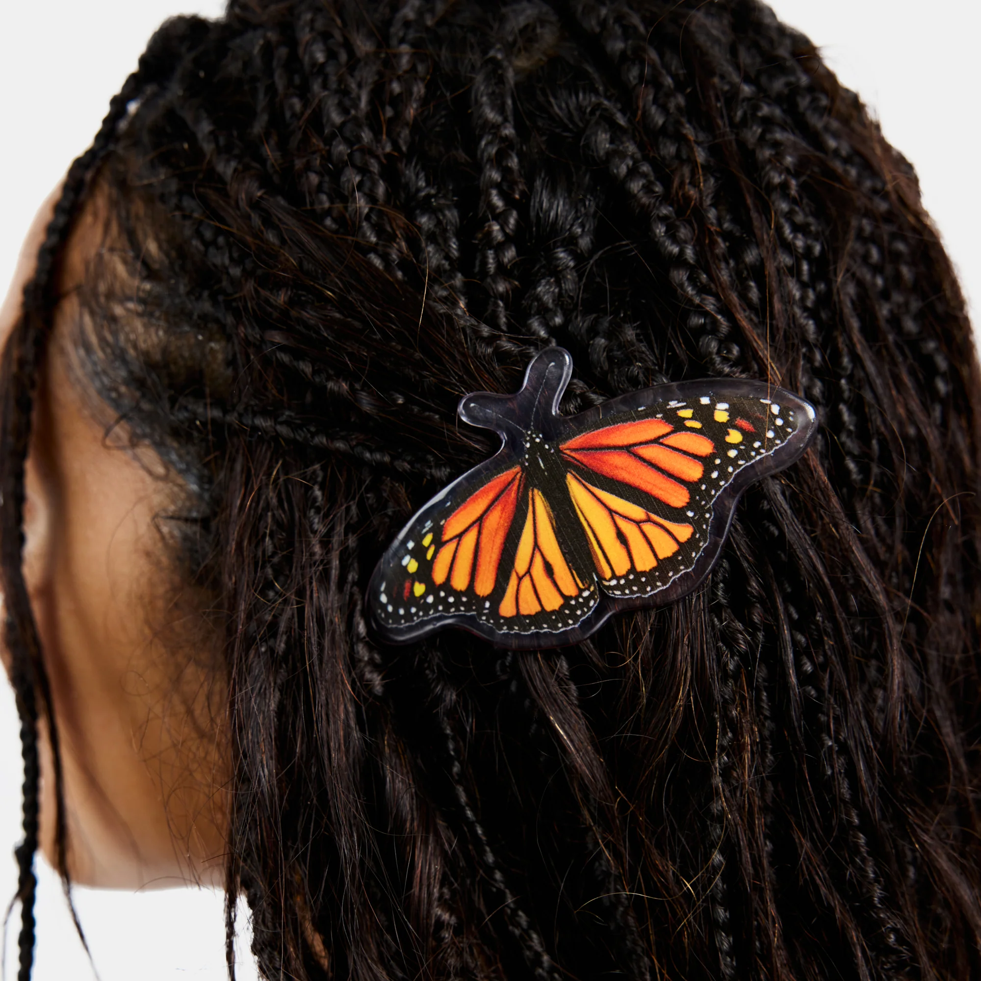 Barrette in Monarch Butterfly - Image 4