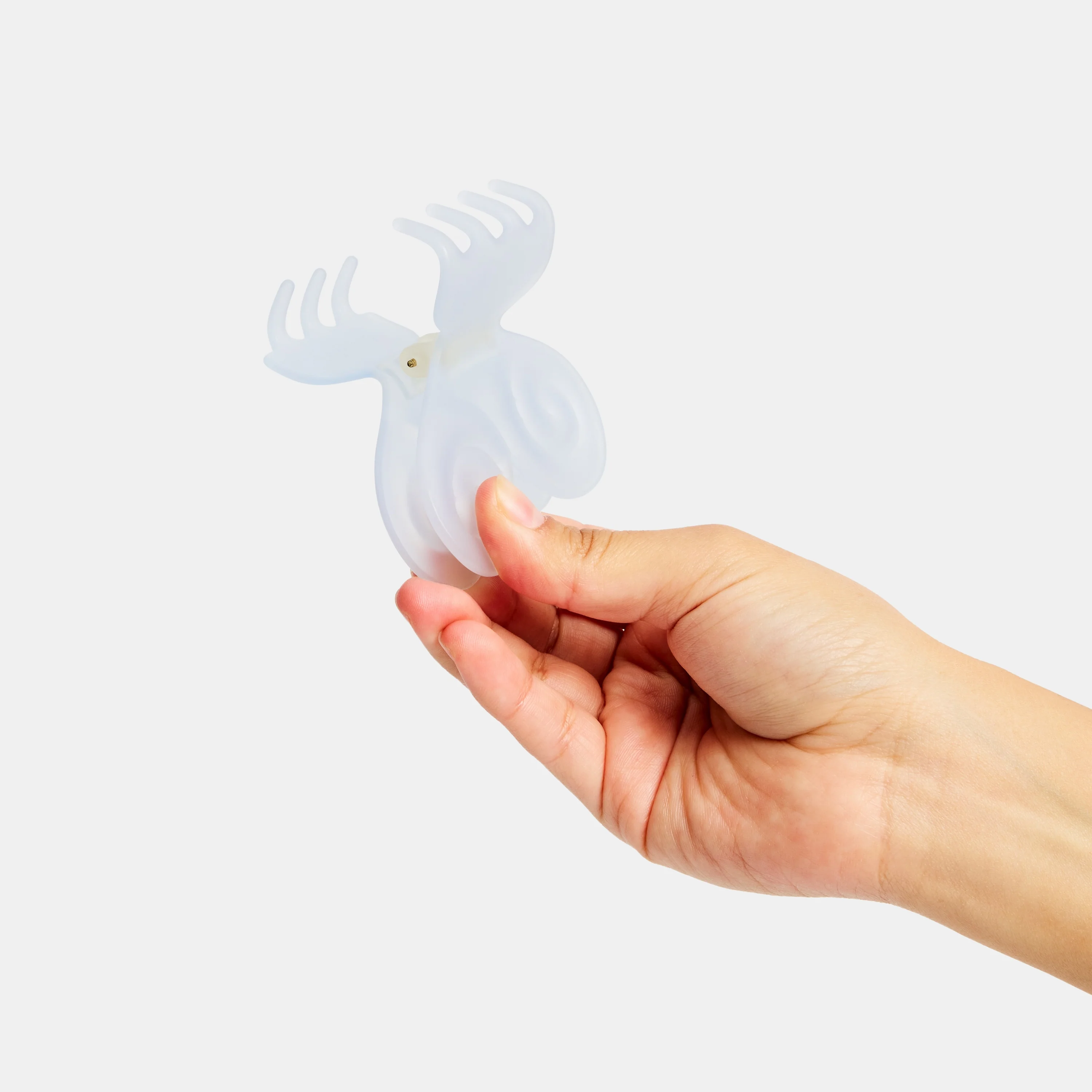 Butterfly Claw in Clear White - Image 5