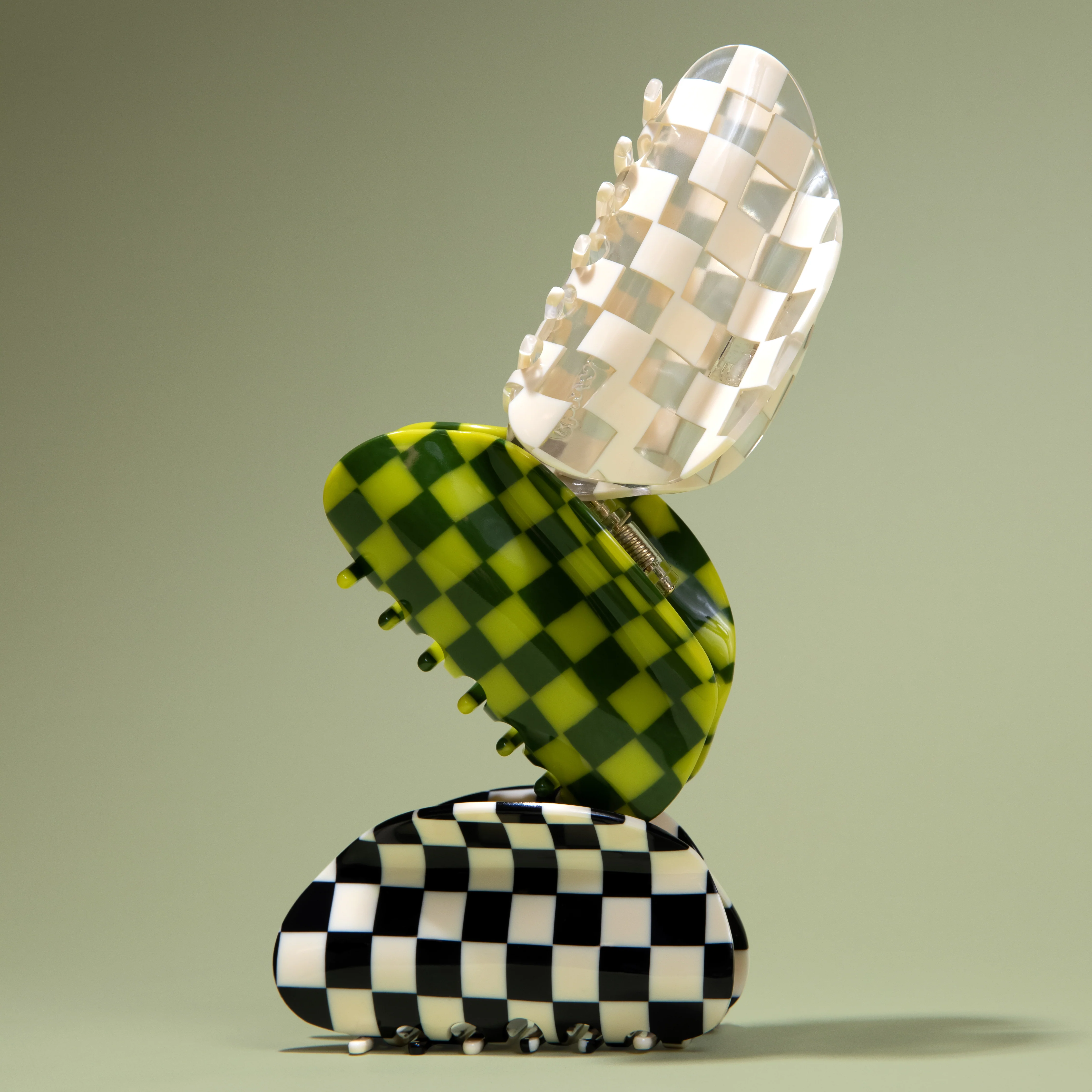 Checker Claw in Clear - Image 7