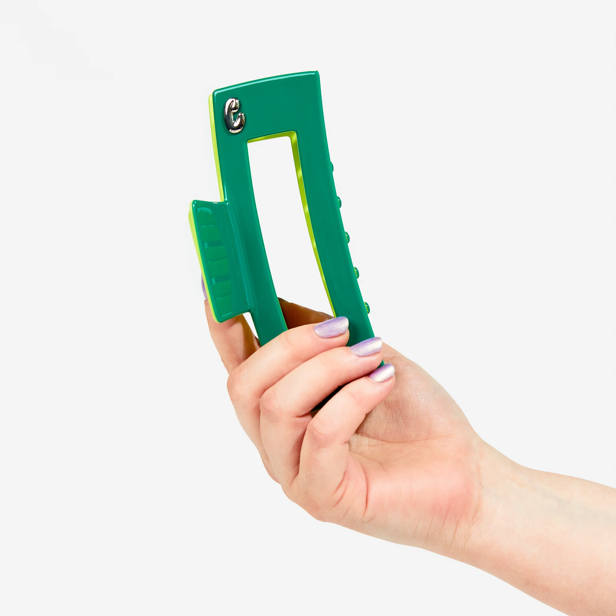 Jumbo Box Claw in Green + Lime - Image 4