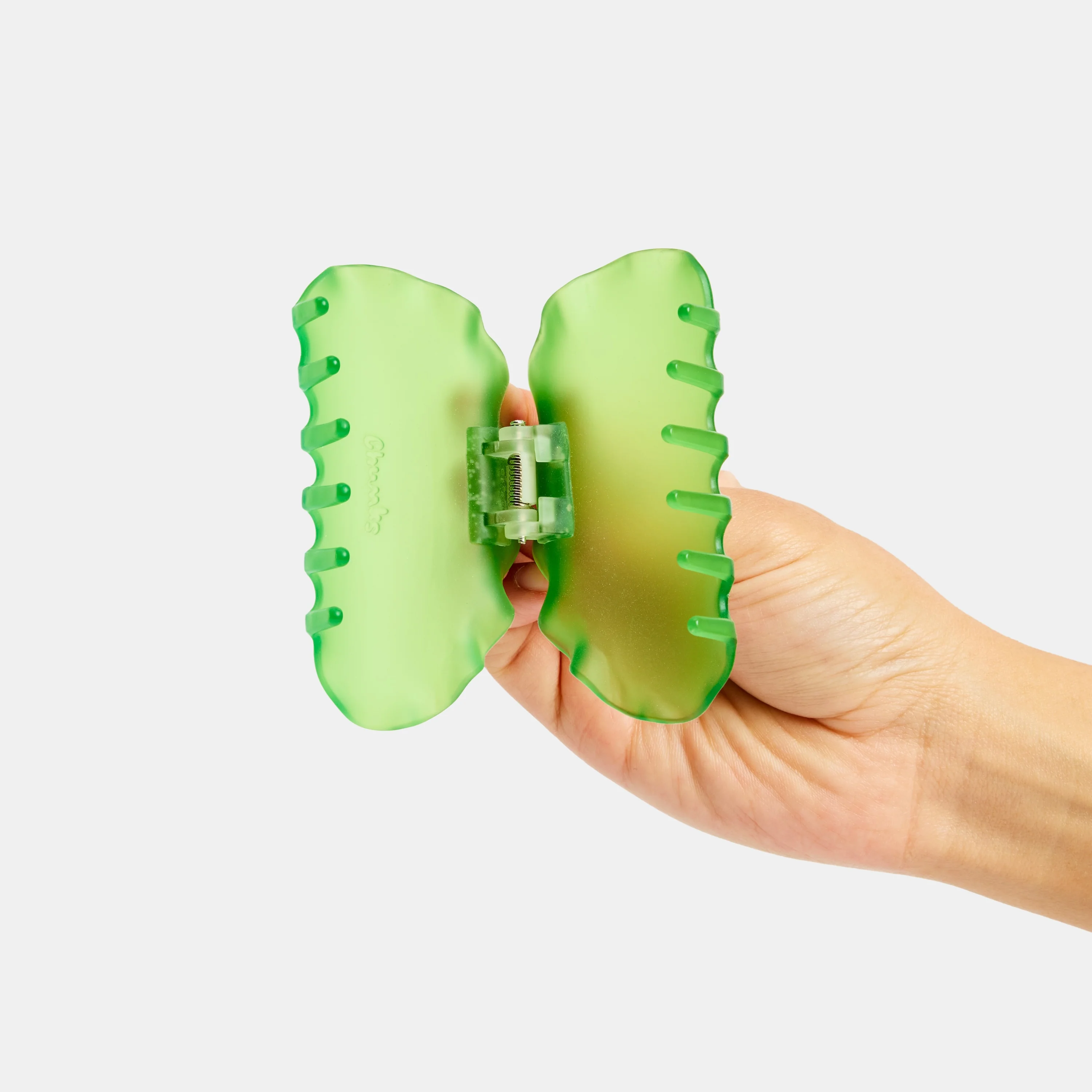 Suki Claw in Green Ruffle - Image 4